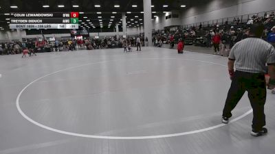 106 lbs Cons. Rd Of 32 - Colin Lewandowski, Black Fox Wrestling Academy vs Treyden Diduch, Alber Athletics Wrestling Club