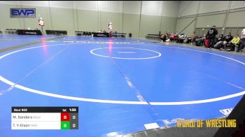 40 lbs Rr Rnd 1 - Knox Lanik, Funky Singlets vs Miles Sanders, MOJO 9U