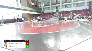 133 lbs Quarterfinal - ETHAN MCCULLOUGH, Newberry vs Anthony Clem, West Virginia