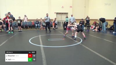 75 lbs Rr Rnd 4 - John Risacher, Warrior RTC K-4 vs AJ Vail, Phoenix NOS K-4