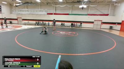 70 lbs Semifinal - Cooper Spence, Cody Wrestling Club vs Malcolm Finch, CWC Thunder