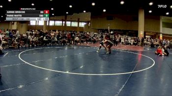 100 lbs 3rd Place Match - Jurnei Briscoe, Showtime vs Paris Watts, The Storm Wrestling Center