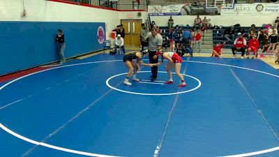 126 lbs Round 4 - Ayana Rodriguez, Santa Cruz vs Peytin Corbell, Morenci High School