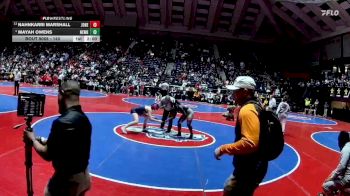 140 lbs Champ. Round 1 - Nahnkarri Marshall, Jonesboro vs Mayah Owens, Newnan