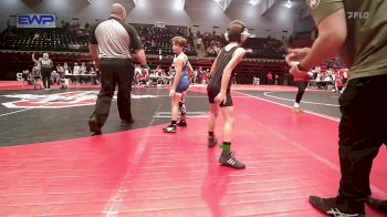 64 lbs 3rd Place - Brody Harris, Bartlesville Wrestling Club vs Hollis Federico, Muskogee Rougher Youth Wrestling