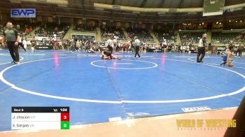 135 lbs Round Of 32 - Joaquin Chacon, Valiant Prep vs Kolbe Bargas, Vinita