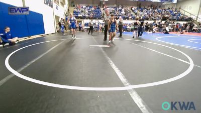 102-131 lbs Quarterfinal - Isidro Chavoya, Pryor Tigers vs Westin Perkins, Dark Cloud Wrestling Club