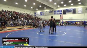 220 lbs Champ. Round 1 - Javier Florez, Team Jackrabbits vs Santiago Cervantes, Raiders