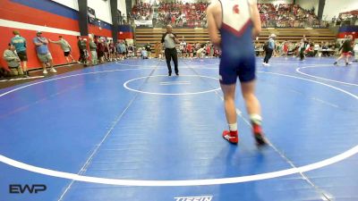 165 lbs Round Of 16 - Ryder Seago, Owasso High School vs Conner Jackson, Bixby HS Boys