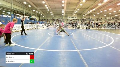 106 lbs Round Of 64 - Nolan Rice, PA vs Coreu Powe, AL