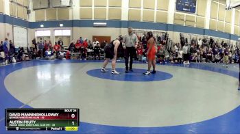 175 lbs Placement - Austin Fouty, Indian Creek Wrestling Club (M) vs David ManningHolloway, Quaker Wrestling Club