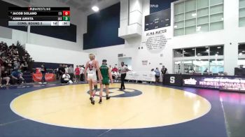 126 lbs Cons. Round 3 - Aden Arista, Lakeside vs Jacob Solano, Etiwanda