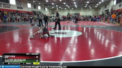 85 lbs Cons. Round 2 - Cody Cole, BOLD vs Clayton Helmueller, Menomonie Wrestling Club