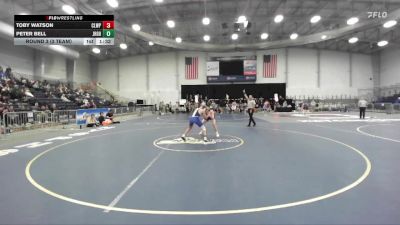 152 lbs Round 3 (3 Team) - Peter Bell, John H Glenn HS vs Toby Watson, Chautauqua Lake-Westfield-Panama