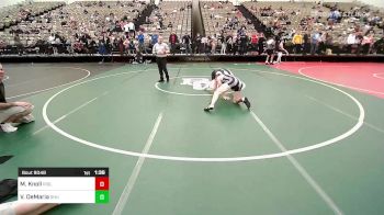 157-A lbs Quarterfinal - Michael Knoll, Ridley vs Vinny DeMaria, Sacred Heart