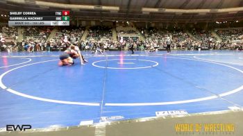 150 lbs Consi Of 8 #2 - Shelby Correa, Team Tulsa Wrestling Club vs Gabriella Hackney, Immortal Athletics WC