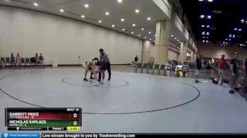 132 lbs Round 4 (10 Team) - Nicholas Kaplack, Medina HS vs Garrett Price, Yeti Wrestling