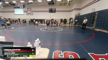 138 lbs Quarterfinal - Hadyn Stine, Prosper Rock Hill (Girls) vs Morgan Schuster, Allen Blue (Girls)