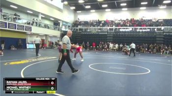 197 lbs Champ. Round 2 - Rayhan Jaleel, Santa Rosa Junior College vs Michael Whitney, Mt. San Antonio College