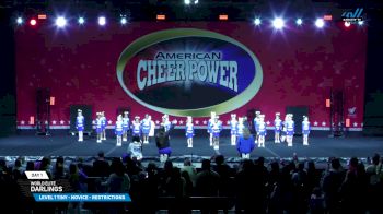 World Elite - Darlings [2025 L1 Tiny - Novice - Restrictions Day 1] 2025 Cheer Power Grand Nationals