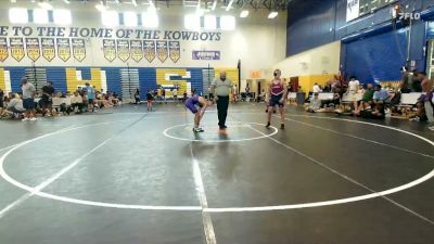 120 lbs Round 3 (8 Team) - Ethan Carrillo, Eagles WC vs JEFFERY HARTLEY, Palm Harbor WC