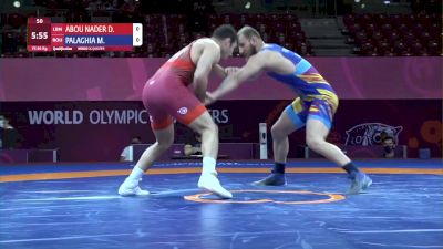 86 kg Domenic Abounader, LBN vs Mihai Palaghia, ROU
