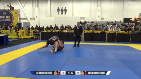 Marc Alexander Brenner vs Gerardo Botello 2024 World IBJJF Jiu-Jitsu No-Gi Championship