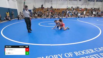 115 lbs Quarterfinal - Ella Cohen, Palo Alto Elite vs Jade Bito, Westmont