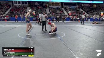 115 lbs Cons. Round 2 - Nexy Young, Wellington vs Maddy Blow, WR- Topeka Blue Thunder