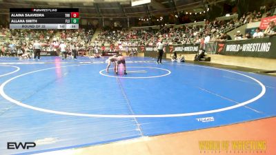 55 lbs Round Of 32 - Alaina Saavedra, Top Rank Hammers vs Allana Smith, Florida Scorpions