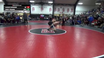 190 lbs 1st Place Match - Andy Franke, Muscatine vs Logan Gardner, Eddyville-Blakesburg-Fremont