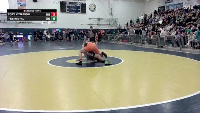 175 lbs Quarterfinal - Cory Kittleson, Dallas vs Seth Dyal, Sandy