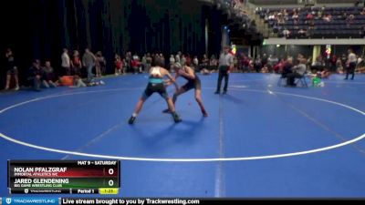 105 lbs Semifinal - Nolan Pfalzgraf, Immortal Athletics WC vs Jared Glendening, Big Game Wrestling Club