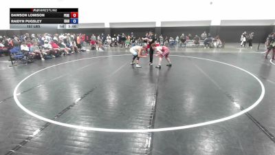 157 lbs Dawson Lomison, Pennsylvania Red vs Raidyn Pugsley, Team Idaho