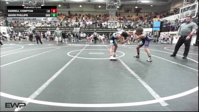 140 lbs Consolation - Darrell Compton, Elgin Wrestling vs Gavin Phillips, Cabot Wrestling Club