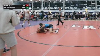 115 lbs Rr Rnd 1 - Jaxon Deyo, Revival White - MS vs Aaliyah Raffle, Steel Valley Renegades - MS