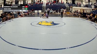 144 lbs Quarters & 1st Wb (16 Team) - Domingo Velasquez, Gilmer County vs Noah King, Troup