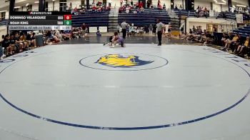 144 lbs Quarters & 1st Wb (16 Team) - Domingo Velasquez, Gilmer County vs Noah King, Troup