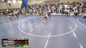 108 lbs Cons. Round 2 - Darion Findlay, Sky View JH vs Wyatt Norton, Wasatch Wrestling Club