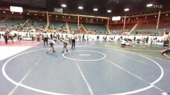 87 lbs Rr Rnd 2 - Darius Yara, NM Gold vs Chris Marquez, Bulldogs Jr Wrestling