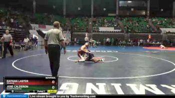 138 lbs Semifinal - Jose Calderon, Susan Moore Hs vs DATHAN LASTER, Deshler