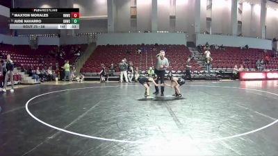 56 lbs Champ. Round 1 - Jude Navarro, Great Neck Wrestling Club vs Maxton Morales, Raider Nation Wrestling Club