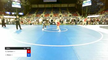 138 lbs Rnd Of 64 - Cavin Carlson, Minnesota vs Iverson Mejia, Nebraska