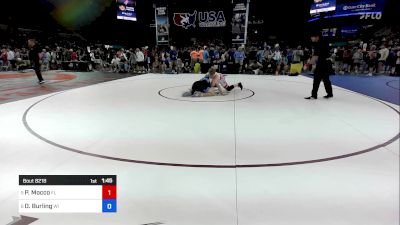 190 lbs Cons 8 #2 - Peter Mocco, FL vs Owen Burling, WI