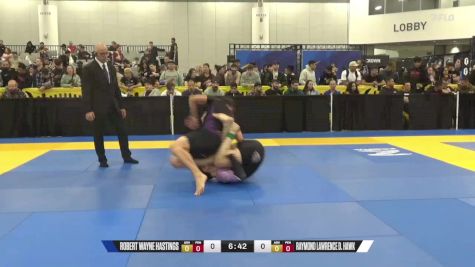 Raymond Lawrence D. Hawk vs Robert Wayne Hastings 2024 World IBJJF Jiu-Jitsu No-Gi Championship