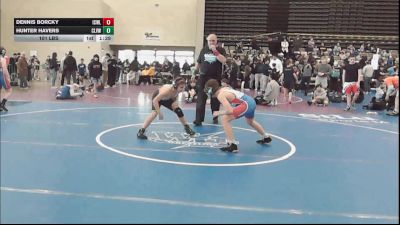 101 lbs Rr Rnd 1 - Dennis Borcky, ICWL Bruisers Club - ESC vs Hunter Havers, Clearview - ESC