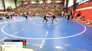 144 lbs Round Of 16 - Eli Montgomery, Sapulpa vs Juan Saldivar-Ruiz, Tulsa Union