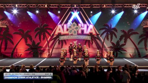 Champion Cheer Athletics - Shimmer [2026 L2 Youth - Flex - D2 Day 2] 2026 Aloha Portland Showdown