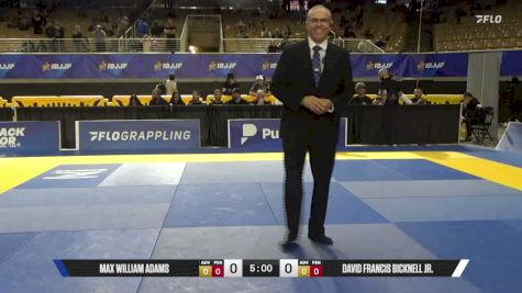 David Francis Bicknell Jr. vs Max William Adams 2026 Pan Jiu Jitsu IBJJF Championship