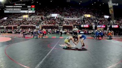 Quarterfinal - Cooper Mikesell, Jefferson (Boulder) vs Kohner Schipman, Malta / Whitewater